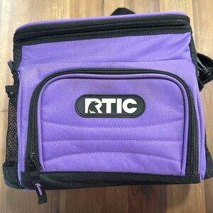 Rtic Insulated Lunch Cooler—Purple-Excellent Condition!